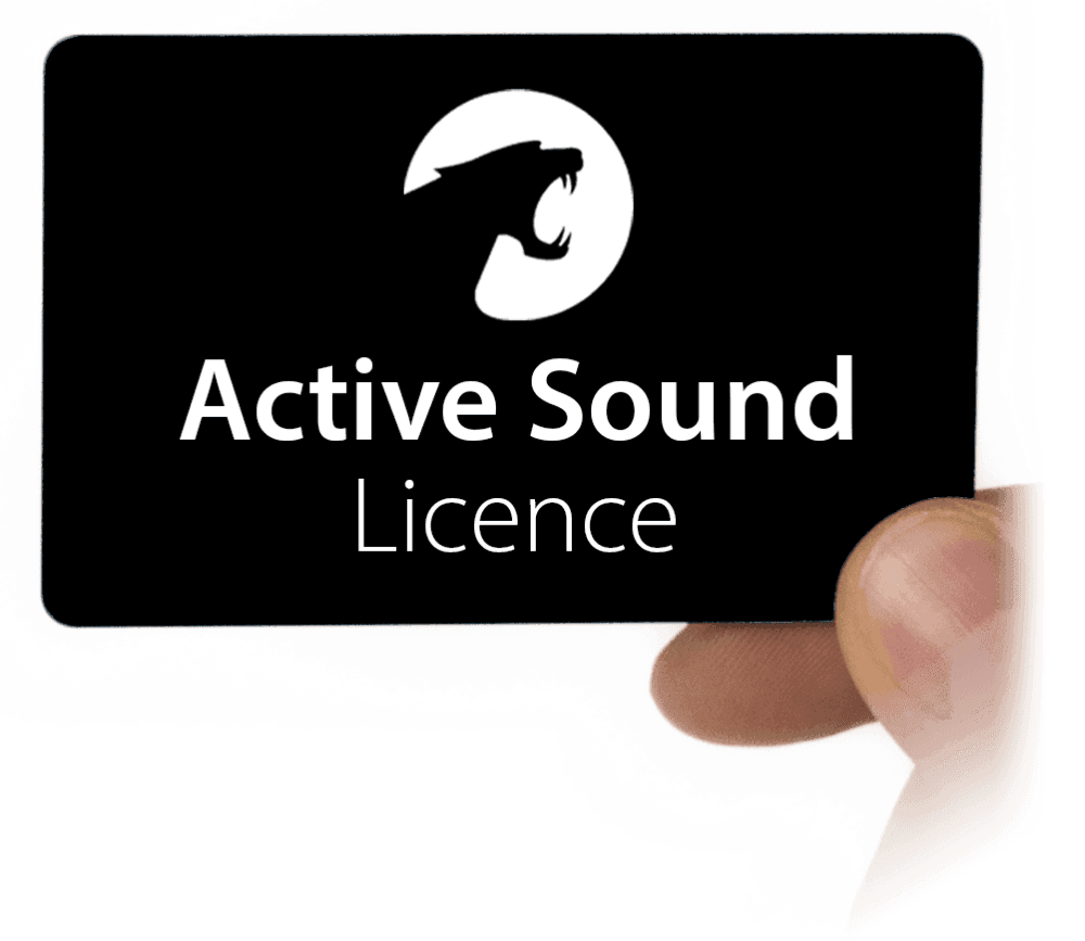 Софтуерен лиценз Active Sound