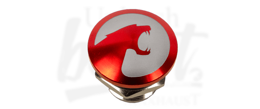 Maxhaust Button червен