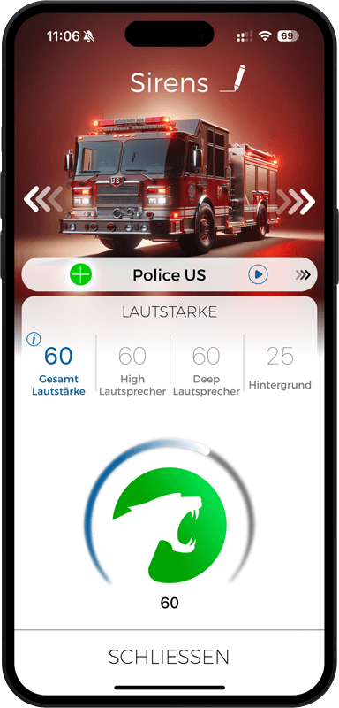 Maxhaust-App: Sound-Kategorien und Favoriten